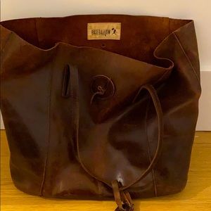 BASEBALLISM LEATHER TOTE